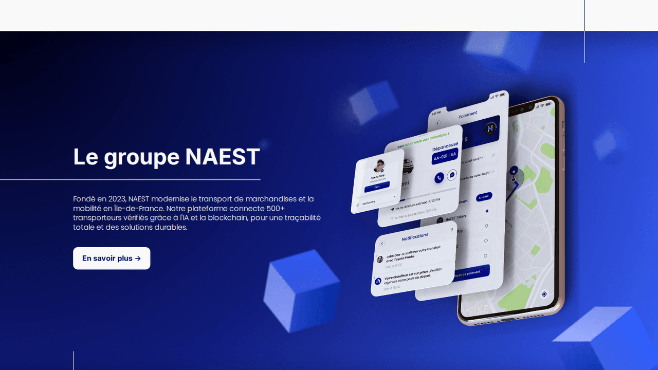 Naest Express - Produit mobile-first